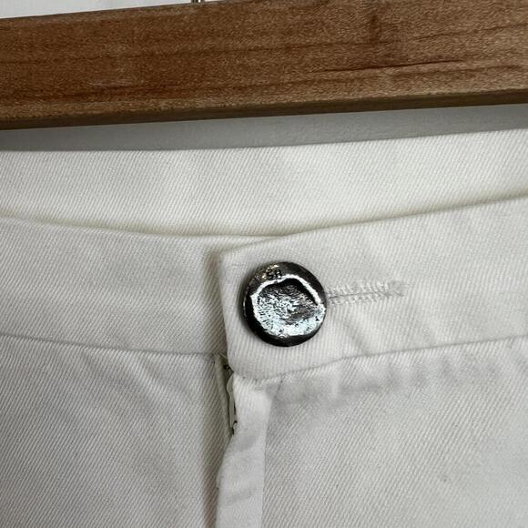 Sonia Rykiel Paris Women's Small White A Line Knee Length Skirt Made in France - Picture 5 of 12